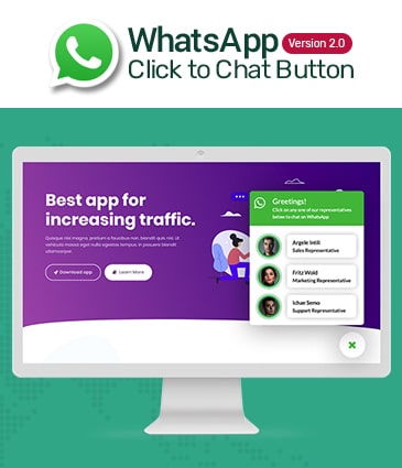Premium WhatsApp Button Plugin for WordPress – WP WhatsApp Button
