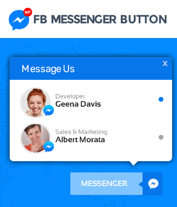 Premium FB Messenger Button Plugin for WordPress – WP FB Messenger Button