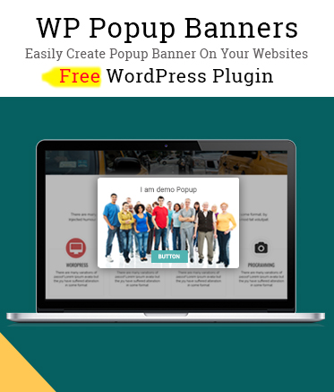 Free WordPress Popup Banners Plugin – WP Popup Banners