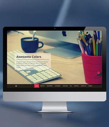 Free WordPress Horizontal Scrolling Theme – Scroll Me